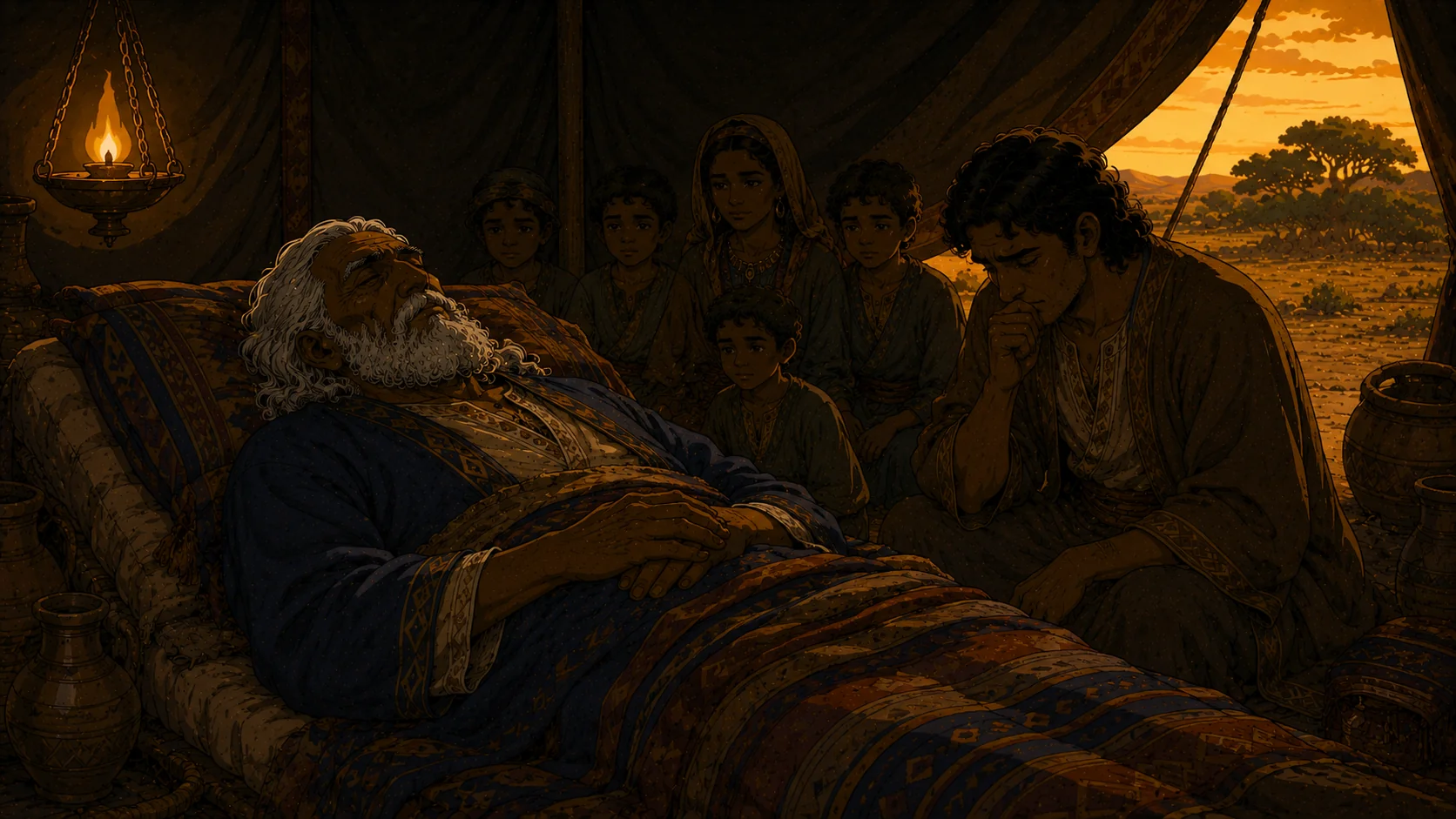 Abraham Dies at 175